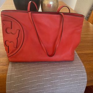 Tory Burch Leather Tote Bag